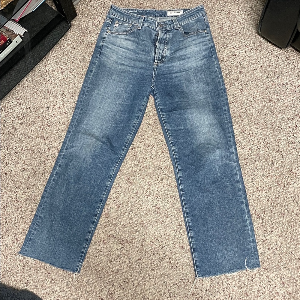 Ag Alexis vintage loose fit crop Classic Blue women’s Jeans